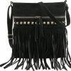 Hobo Handbags | Heidi Heidi Hobo Hippie Fringe Tassel Faux Suede Shoulder Messenger Cross Body Womens Sling Bag