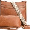 Hobo Handbags | PS PETITE SIMONE Ps Petite Simone Hobo Crossbody Bags For Women Large Crossbody Purses Vegan Leather Boho Purses Crossbody With Guitar Straps