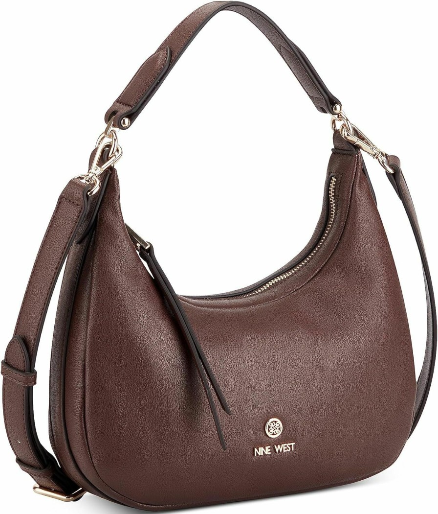 Hobo Handbags | Nine West Nine West Saoirse Hobo, Raisin