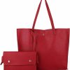 Hobo Handbags | K.EYRE K.Eyre Women'S Faux Pu Leather Tote Shoulder Purses Bag For Women, Big Capacity Tassel Handbag