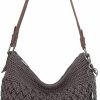 Hobo Handbags | The Sak The Sak Sequoia Small Crochet Hobo, Mushroom