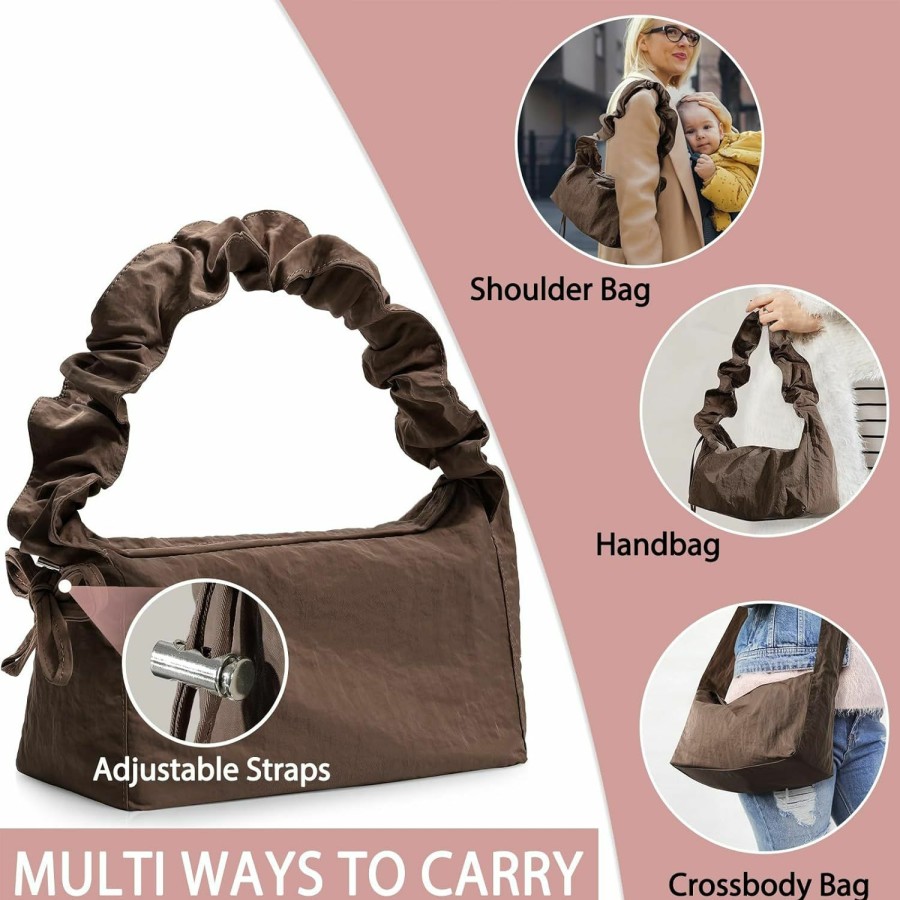 Hobo Handbags | AUGUST 18 August 18 Shoulder Bags For Women Lightweight, Tote Handbags With Adjustable Straps, Fashion Crossbody Bags