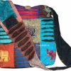 Hobo Handbags | Tribe Azure Fair Trade Hobo Colorful Shoulder Bag Women Sling Slouch Hippie Boho (Elephant)