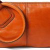 Hobo Handbags | HOBO Hobo Womens Leather Handbag Wristlet (Marigold, One Size)