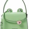 Hobo Handbags | Kate Spade New York Kate Spade New York Lily Patent Leather 3D Frog Hobo, Serene Green