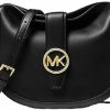 Hobo Handbags | Michael Kors Michael Kors Gabby Small Logo Hobo Crossbody Bag (Black)