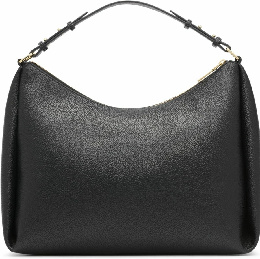 Hobo Handbags | DKNY Dkny Hailey Hobo Bag, Black/Gold