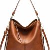 Hobo Handbags | VODIU Vodiu Tote Bag For Women Pu Leather Shoulder Bags Crossbody Hobo Bag Large Purse And Handbags With Adjustable Shoulder Strap