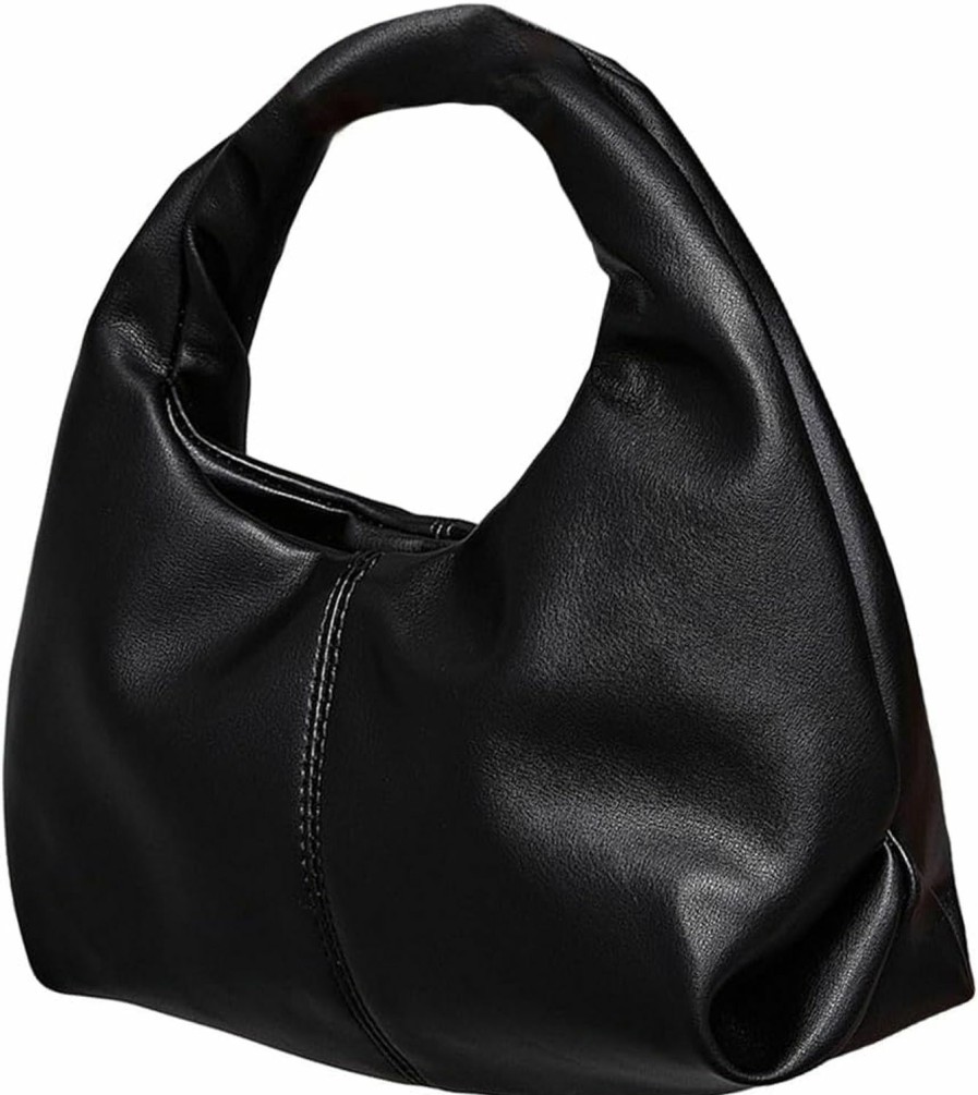 Hobo Handbags | SweatyRocks Sweatyrocks Women'S Medium Y2K Top Handle Hobo Bag Ruched Clutch Purse Handbag