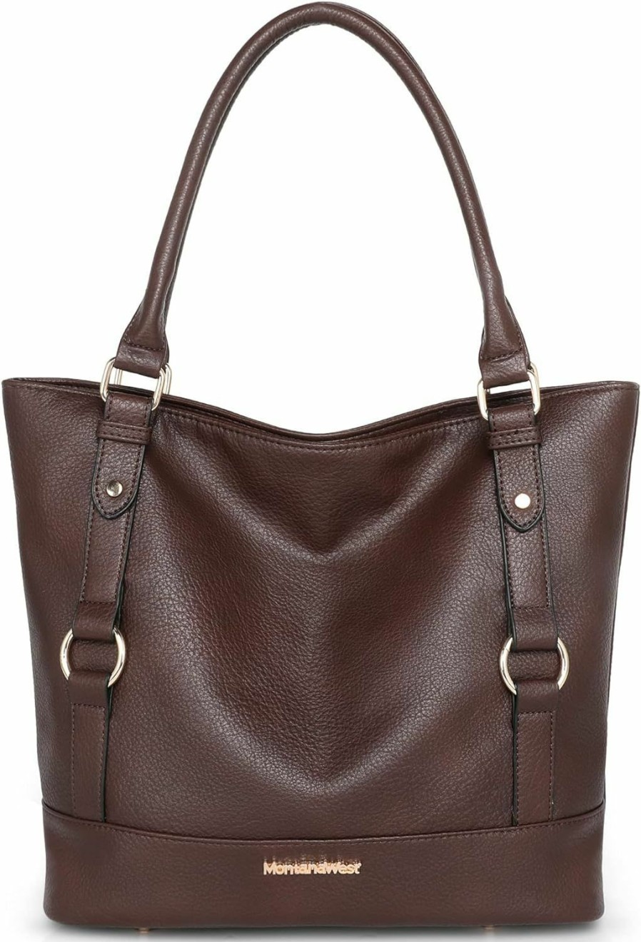 Hobo Handbags | Montana West Montana West Hobo Purses And Handbags For Women Vegan Leather Top Handle Shoulder Handbags With Zipper