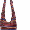 Hobo Handbags | KARRESLY Karresly Bohemian Cotton Hippie Crossbody Bag Hobo Sling Bag Handmade Messenger Shoulder Bags