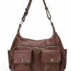 Hobo Handbags | VONAL Vonal Crossbody Bag For Women Multi Pockets Shoulder Bags Medium Washed Soft Leather Travel Purses