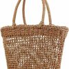 Hobo Handbags | pfoosnd Pfoosnd Straw Beach Bag,Women Hobo Summer Woven Large Handbags Straw Tote Bag With Lining Pockets For Daily Use Beach Travel (Hollow Brown)