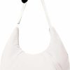 Hobo Handbags | NAARIIAN Naariian Puffer Crescent Shoulder Bag Nylon Padded Moon Shape Clutch Hobo Handbag With Zipper Women Lightweight Dupes Purse