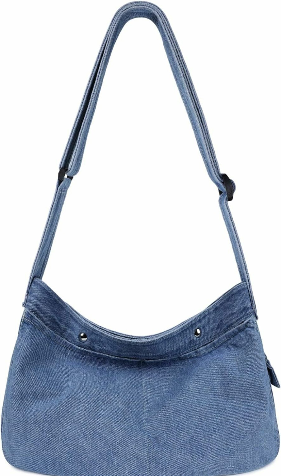 Hobo Handbags | Youjaree Denim Messenger Bag Large Hobo Crossbody Bag Casual Shoulder Handbag Jean Tote Bag For Women And Men