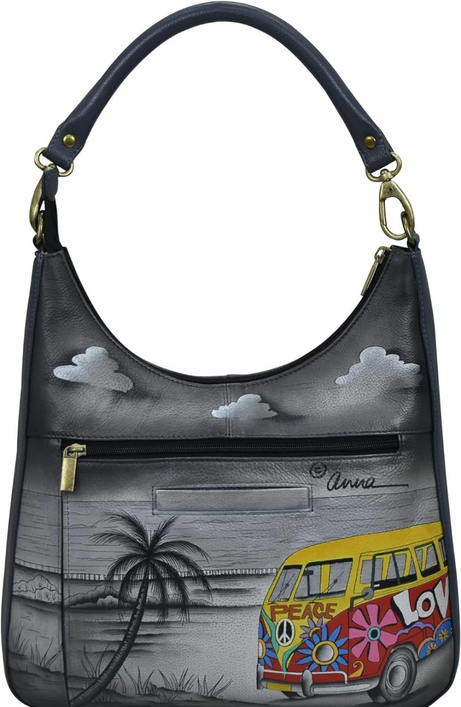 Hobo Handbags | Anna by Anuschka Anna By Anuschka Large Classic Hobo, Happy Camper