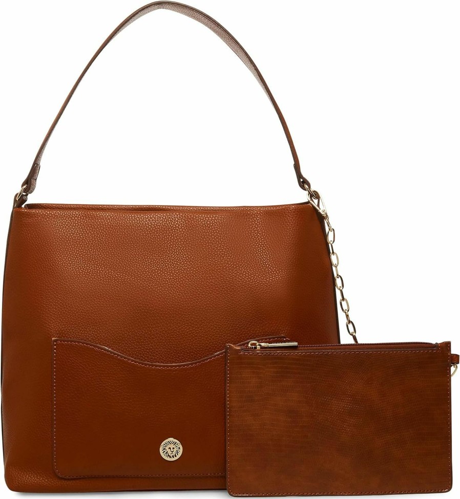 Hobo Handbags | Anne Klein Anne Klein East West Ak Hobo With Pouch