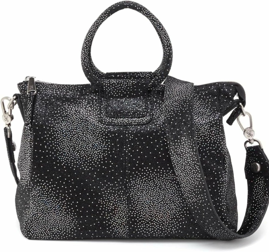 Hobo Handbags | HOBO Hobo Womens Sheila Medium Silver Galaxy One Size