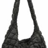 Hobo Handbags | Nefelibata Nefelibata Crossbody Bag For Women,Nylon Purses And Handbags Hobo Bags For Women(Square Black)