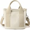 Hobo Handbags | VIWIME Small Cute Canvas Tote Bag With Pockets For Women, Mini Casual Crossbody Shoulder Hobo Purse Messenger Handbag Bags Work