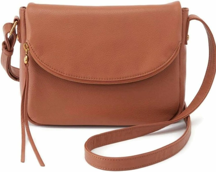 Hobo Handbags | HOBO Hobo Fern Leather Messenger Crossbody