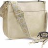 Hobo Handbags | WOOMADA Woomada Hobo Handbag For Women Vegan Leather Crossbody Bags Trendy Shoulder Bag With 2 Adjustable Strap(1Pc-Beige)