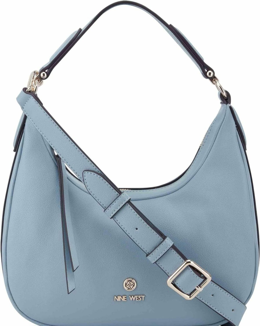 Hobo Handbags | Nine West Nine West Saoirse Hobo, Pale Denim