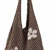 Hobo Handbags | GGOOB Crochet Tote Bag Fairycore Hobo Bag For Women Fairy Grunge Aesthetic Tote Bag Fairy Grunge Accessories