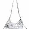 Hobo Handbags | Floerns Floerns Women'S Y2K Gothic Punk Hobo Shoulder Bag Pu Leather Clutch Handbag