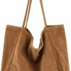 Hobo Handbags | BOBILIKE Bobilike Women Shoulder Bags Corduroy Bag Handbag Work Bags Hobo Tote Bags