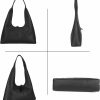 Hobo Handbags | ChuLian Chulian Slouchy Hobo Bags For Women Soft Pu Leather Shoulder Bag Purses Vintage Handbags With Zipper