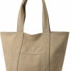 Hobo Handbags | natyrlpog Canvas Tote Bag For Women A4 Large Capacity Handbag With Zipper Shoulder Hobo Bag For Shopping Travel Work