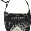 Hobo Handbags | Bioworld Harry Potter The Marauder'S Map Hogwarts Shoulder Crossbody Purse Hobo Bag Adjustable Strap