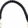 Hobo Handbags | TOURDREAM 18 Inches Neonoe Top Braided Handle Strap For Lv Neonoe Beaubourg Hobo Bucket Bags With Original Hardware Without Logo (Black, 18 Inches)