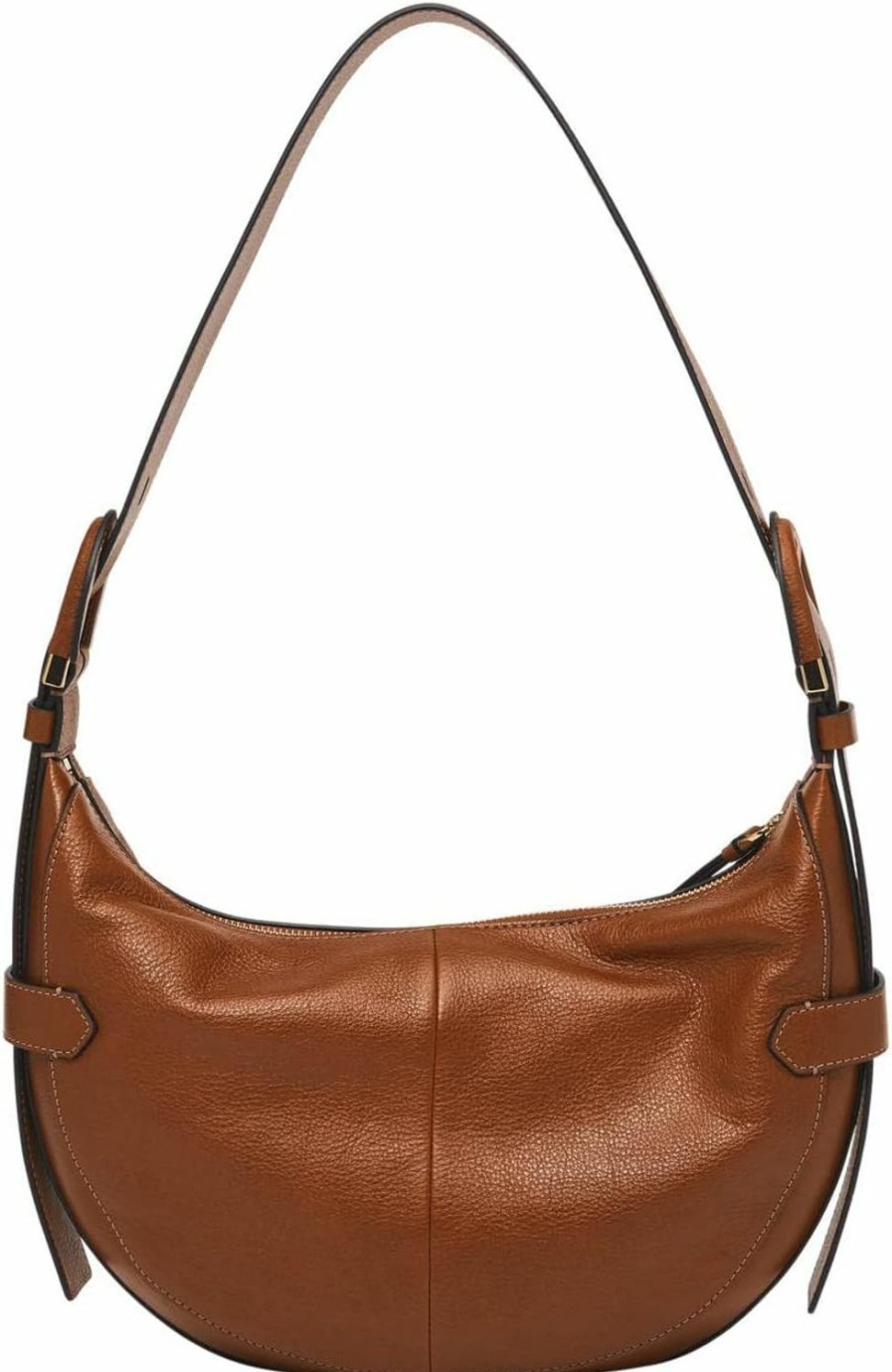 Hobo Handbags | Fossil Fossil Women'S Harwell Leather Hobo Purse Handbag For Women