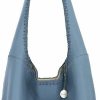 Hobo Handbags | The Sak The Sak 120 Large Hobo Bag - Premium Leather Women'S Handbag For Everyday & Travel - Designer Purse With Shoulder Bag Strap, Magnetic Closure And Pockets - Maritime Seminyak