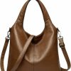 Hobo Handbags | leznazik Leznazik Hobo Bags For Women Soft Pu Leather Designer Shoulder Purses Ladies Top Handle Handbag