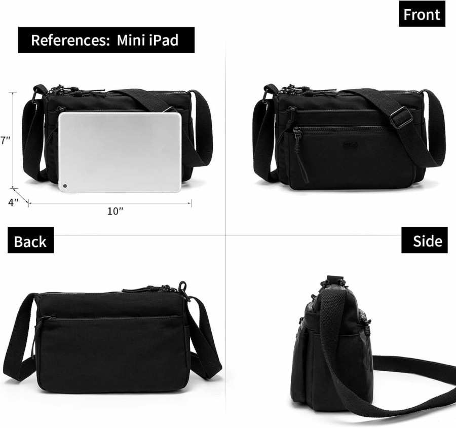 Hobo Handbags | ETidy Etidy Casual Nylon Shoulder Bag For Women Waterproof Lightweight Crossbody Purse Hobo Bag