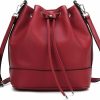 Hobo Handbags | AFKOMST Afkomst Bucket Bags And Purses For Women Drawstring Hobo And Shoulder Handbags With 2 Detachable Straps