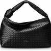 Hobo Handbags | Vulkitty Vulkitty Hobo Bags For Women, Woven Leather Shoulder Purse Fashion Designer Ladies Top-Handle Handbag