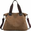 Hobo Handbags | Sunshinejing Sunshinejing Women'S Canvas Tote Bag Shoulder Crossbody Purses Work Travel Handbag Hobo Bag