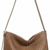 Hobo Handbags | Telena Telena Hobo Bags For Women Large Crossbody Purses Leather Shoulder Bucket Handbag Trendy With Adjustable Strap