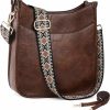 Hobo Handbags | Caitina Caitina Women'S Shoulder Handbags Fashion Vegan Leather Crossbody Bag Shoulder Purse For Ladies With 2Pcs Adjustable Strap