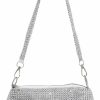 Hobo Handbags | ZGMYC Bling Rhinestone Hobo Bag For Women Crystal Evening Handbag Underarm Bag Tote For Party Wedding