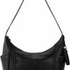 Hobo Handbags | The Sak The Sak Womens Kendra Hobo Bag In Leather Timeless Elevated Silhouette Soft Supple Handcrafted Sustainably, Black Ii, One Size Us