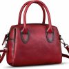 Hobo Handbags | FEIGITOR Genuine Leather Handbag For Women Leather Top Handle Purse Retro Handmade Satchel Vintage Crossbody Hobo Bag