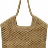 Hobo Handbags | Kiss Sea Large Straw Mesh Beach Bag The Tote Shoulder Bag For Women Beach Vacation Essentials Clutch Purses For Women