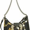 Hobo Handbags | VERSACE JEANS COUTURE Versace Jeans Couture Women Hobo Bags Black - Gold