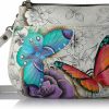 Hobo Handbags | Anna by Anuschka Anna By Anuschka Women'S Genuine Leather Small Multi-Compartment Cross Body | Zip-Top Organizer With Outside Pockets | Floral Paradise