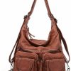 Hobo Handbags | Nother Soft Washed Pu Leather Women'S Hobo Handbags